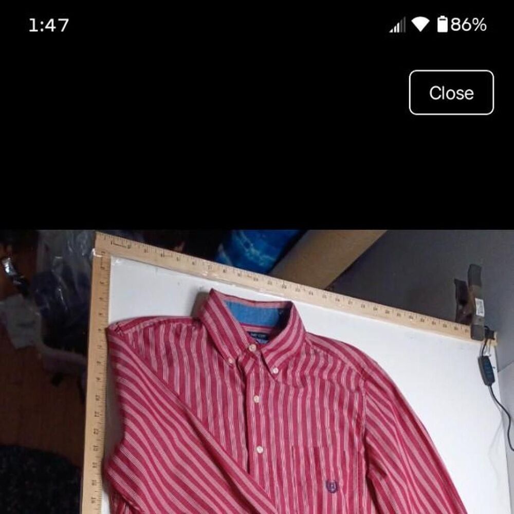 Chaps Men's Red Shirt